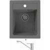 Alveus ATROX 10 betón 81 + Deante CORIO BFC 060M chróm