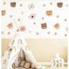 Nálepky na stenu zvierat. Divokých zvierat (2)