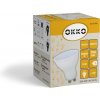 Žárovka LED OKKO, GU10, 120°, 9W, 3000K, 700lm, plast
