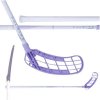 Salming Quest1 Powerlite Aero 29 biela / fialová, Pravá (pravá ruka dole), 100cm (=110cm)