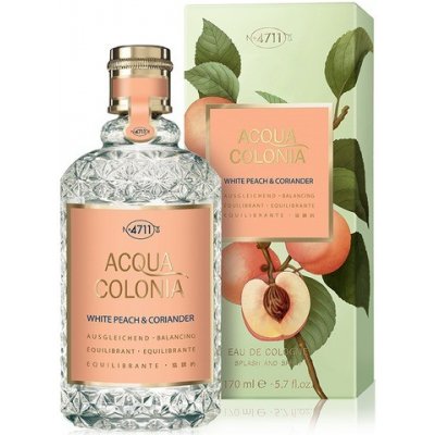 4711 Acqua Colonia White Peach & Coriander unisex kolínska voda 170 ml