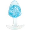ToyJoy Anal Play Crystal Butt Plug Large Blue