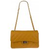 NovaKabelka.sk Eliana Gialla kožená talianska crossbody kabelka žltá