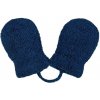Detské zimné rukavičky New Baby tmavo ružové tmavo modré Modrá 62 (3-6m)