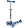 Kolobežka Mini Micro Deluxe Galaxy Glitter LED Navy Blue