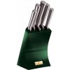 Berlinger Haus 6-dielna sada nožov so stojanom v zelenom prevedení