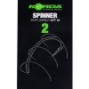 KORDA - Háčiky Spinner veľ. 2 10 ks