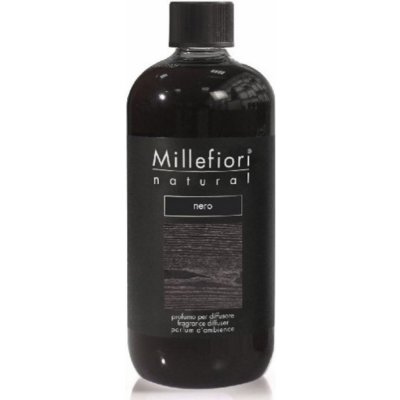 Millefiori Natural Nero náhradná náplň 500 ml