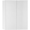 Aqualine Vega - Galérka so zrkadlom, 60x70x18 cm, biela VG060
