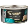 Miamor Feine Filets Naturell kura & tuniak 80 g