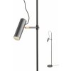 REDO 01-2371 PIVOT stojacia lampa V1540mm 1xGU10 čierna, mosadz