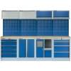 AHProfi Sestava PROFI BLUE dílenského nábytku 2720 x 495 x 2000 mm - MTGS1301BB