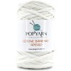POPYARN Priadza Cotone bambino spesso B201 - biela, 250g 75m