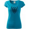 Viking logo - Dámske tričko Pure - XL ( Svetlý tyrkys )
