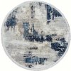 Najkoberce EXCLUSIVE 167 tmavomodrý kruh 100 cm kruh