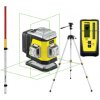 NIVEL SYSTEM Krížový laser 3×360° so zeleným lúčom CL3G Set