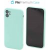 FixPremium - Silikónové Puzdro pre iPhone 11, light cyan