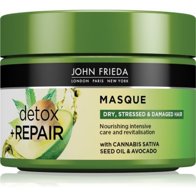 John Frieda Detox & Repair detoxikačná maska pre poškodené vlasy 250 ml