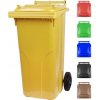 ICS Nadoba MGB 120 lit, plast, modrá 5002, HDPE, na odpad