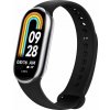 FIXED Silicone Strap for Xiaomi Mi Band 8, black FIXSSTB-1176-BK