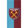 WEST HAM UNITED FC Osuška West Ham United FC, modro-vínová, 70x140 cm