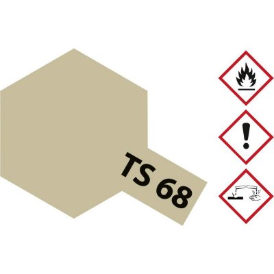Tamiya akrylová farba palubné drevo TS-68 nádoba so sprejom 100 ml