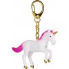 Mojo Klíčenka Jednorožec ve skoku neonově růžový