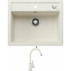 Blanco DALAGO 6 biela soft s excentrom 527063 + Blanco MIDA biela soft 526966