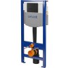 Cersanit CERSANIT Podomietkový rám SYSTEM 50 pneumatik s čiernym tlačidlom S701-751
