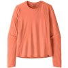 Dámske tričko Patagonia Women's Long-Sleeved Capilene Cool Sun Shirt Veľkosť: XS / Farba: oranžová