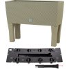 Prosperplast RATO CASE HIGH Truhlík 60x25x46cm ratan krémová DRTC600Hk