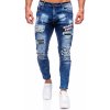 Bolf pánske skinny fit rifle E7790B tmavomodré