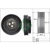 Remenica kľukového hriadeľa Schaeffler INA 544 0166 10
