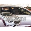 Deflektory - Protiprievanové plexi Opel Insignia II Sedan od 2017 (+zadné)