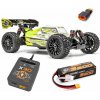 HOBBYTECH SPIRIT NXT RR BRUSHLESS buggy - žlutá (vč. LiPo a nabíječe)
