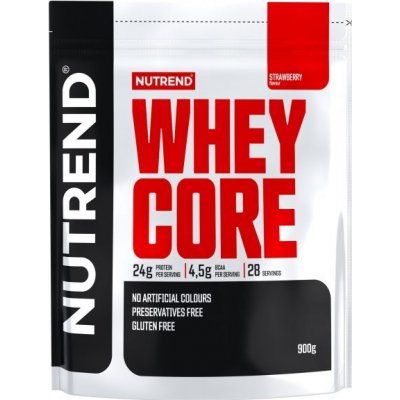 Nápoj Nutrend WHEY CORE 900g jahoda