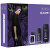 Str8 Game voda po holení 50 ml + dezodorant v spreji 150 ml + sprchový gél 250 ml, pre mužov