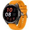 Madvell Onyx 3 s GPS čierne s oranžovým silikónovým remienkom