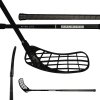 Salming Hawk Nitrolite 27 Black/Silver florbalka - 96 (107) cm, Levá ruka dole