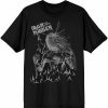 Iron Maiden Tričko Est. 1975 Life After Death Flames Unisex Black S