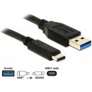 Delock 83870 USB (USB 3.1, Gen 2) Typ A samec > USB Type-C, 1m, černý