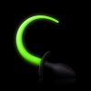 Ouch! Glow in the Dark Puppy Tail plug