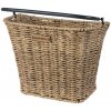 BASIL Košík na bicykel Basil Bremen Rattan Look KF 27 x 35 x 29 cm - morská tráva