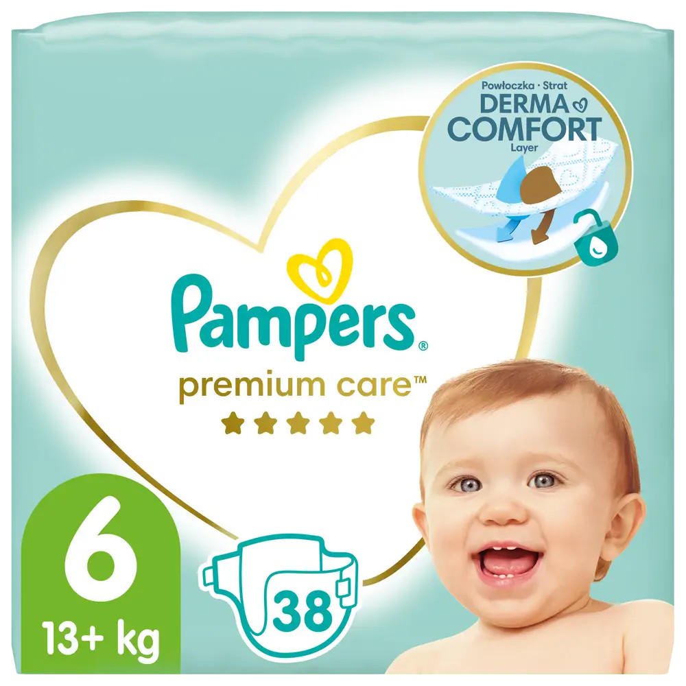 Pampers Premium Care 6 38 ks od 14,99 € - Heureka.sk