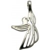 Strieborne Tlapky Anjel 1 – strieborný prívesok 335