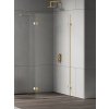 New Trendy Eventa Gold Shine stena sprchového kúta walk -in 90 cm zlatá lesklý/sklo priehľadné EXK-4852
