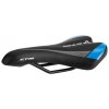 CTM Berry detské sedlo, čierne s modrou