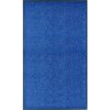 Rohožka pratelná modrá 90 x 150 cm Modrá 323443