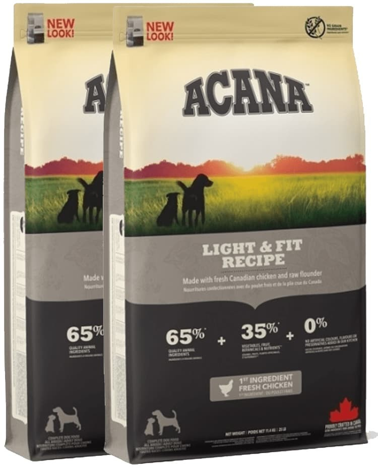 Acana Adult Light & Fit 2 x 11,4 kg