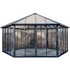 Palram Garda zimná záhrada 596 x 596 x 331 cm, šedá Palram